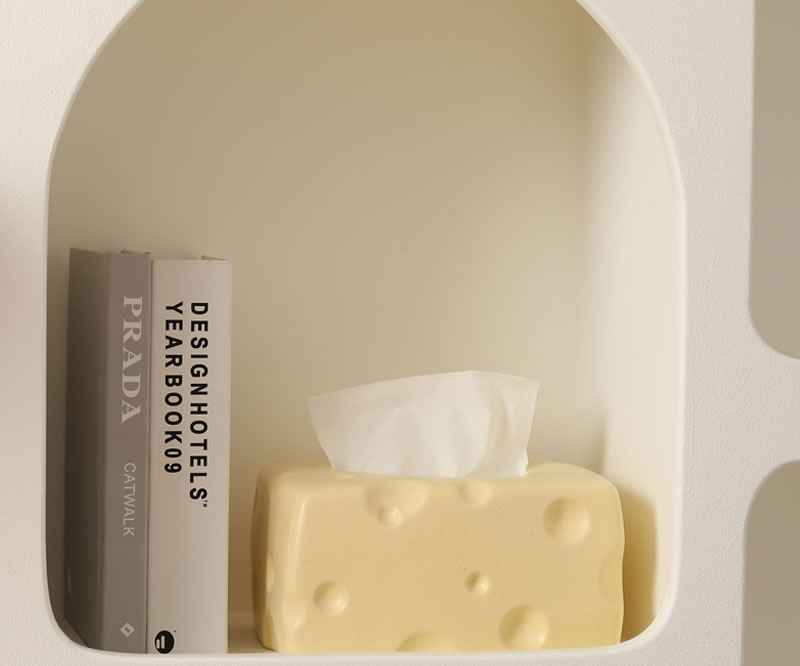 Creative Cheese Shaped Tissue Box