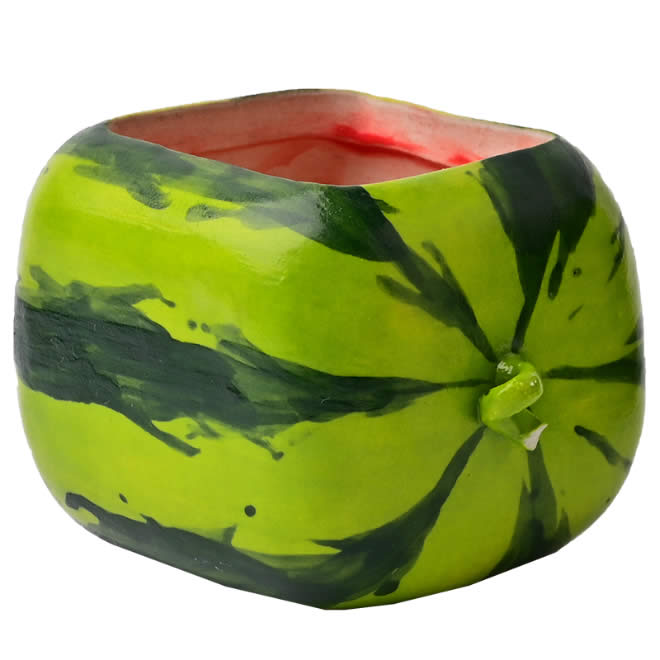 Creative Watermelon Shaped Small Flower Pot