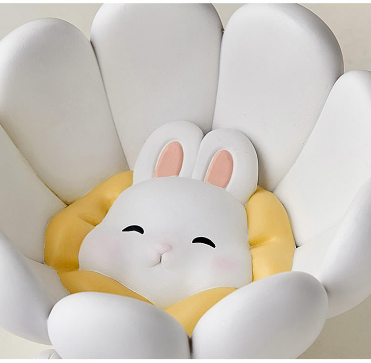 Cute Rabbit Organizer Storage Box,Key Rack