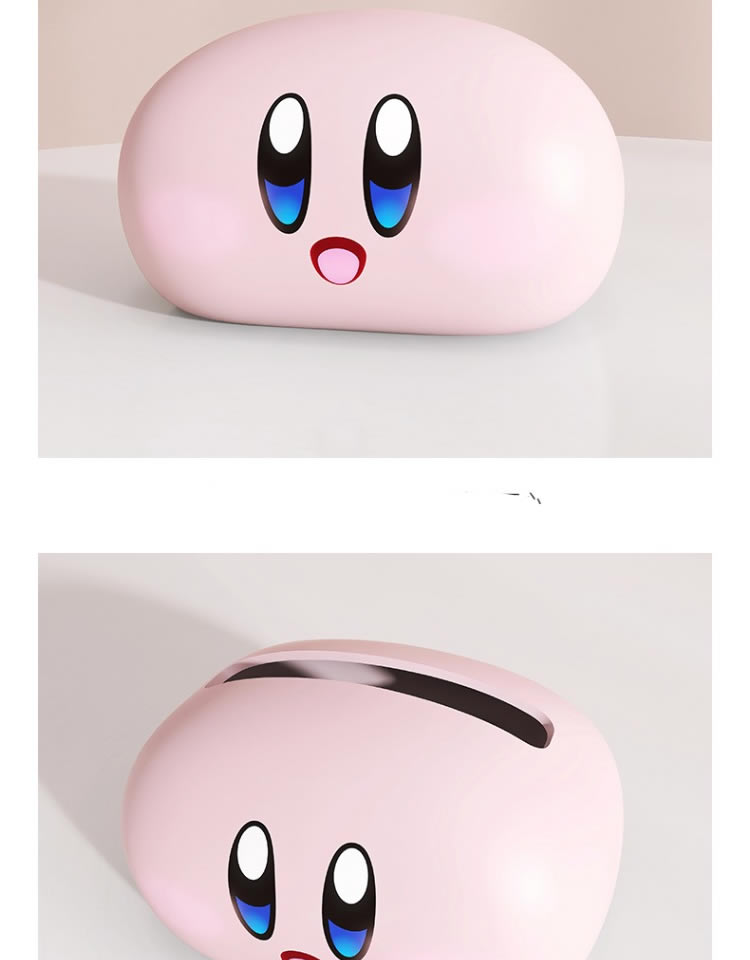 Cartoon Smiley Face Tissue Box Big Eyes