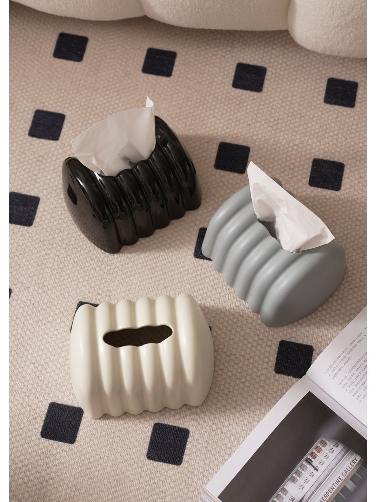 Creative Chocolate Ceramic Tissue Box