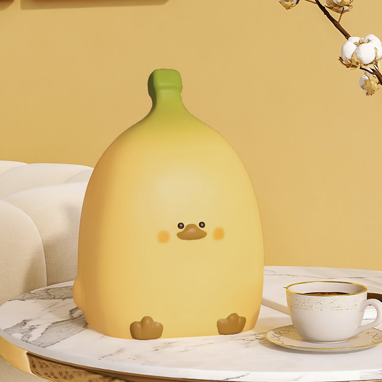 Cute-Duck-And-Banana-Combination-Table-Decoration-Tissue-Box