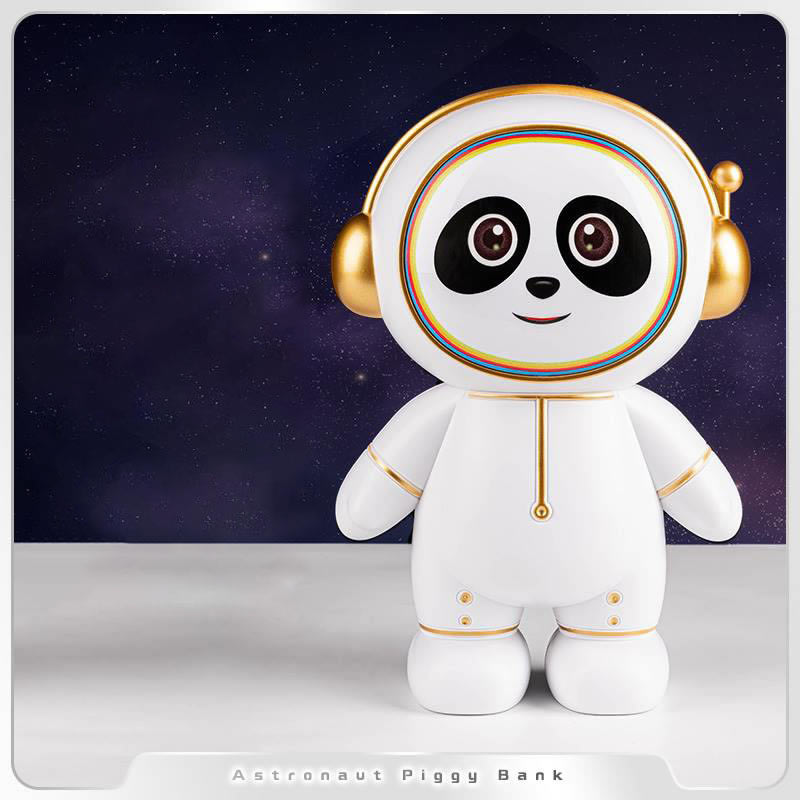 Cute Panda Astronaut Piggy Bank