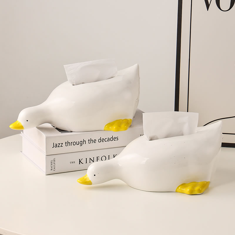 Duck Tissue Box , Home Desktop Decorative