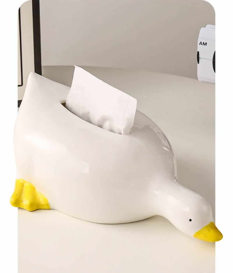 Duck Tissue Box , Home Desktop Decorative