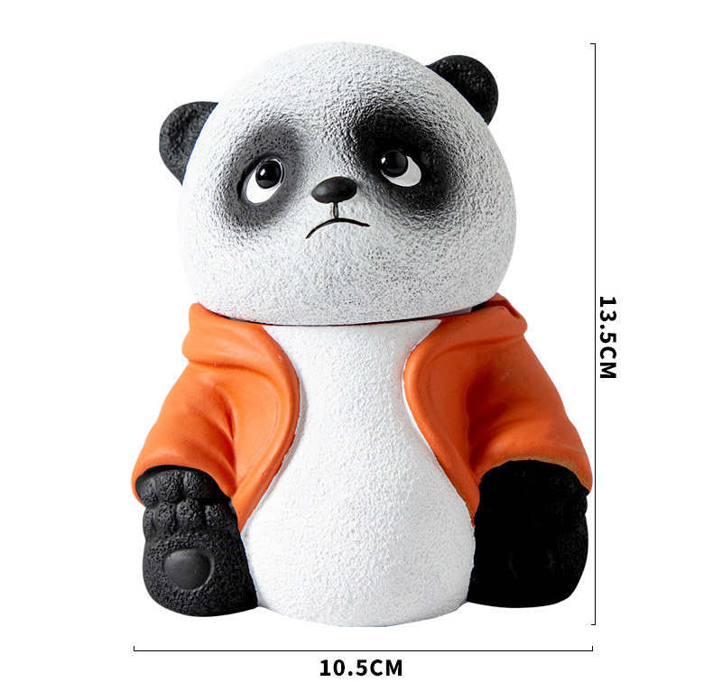 Funny Big Eyes Panda Ashtray