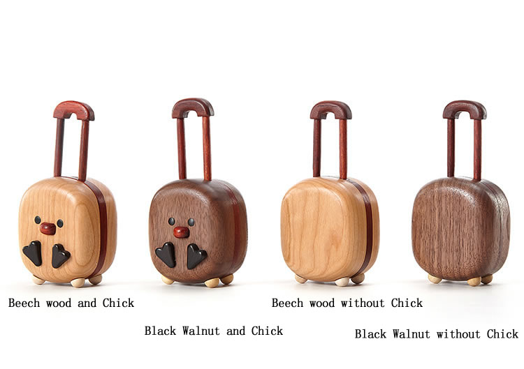 Ring Jewelry Box, Chicken Suitcase Design