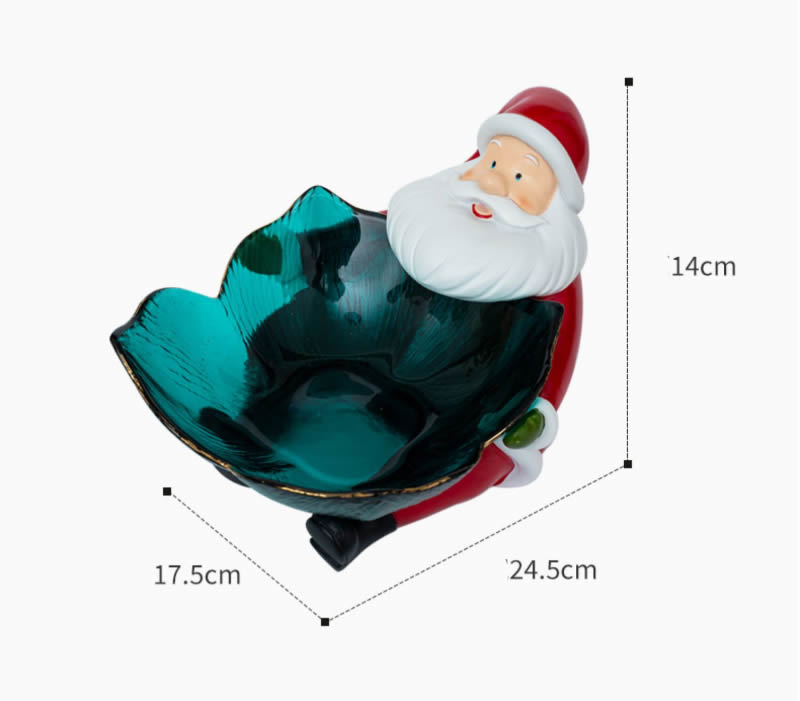 Santa Claus Desktop Storage Tray