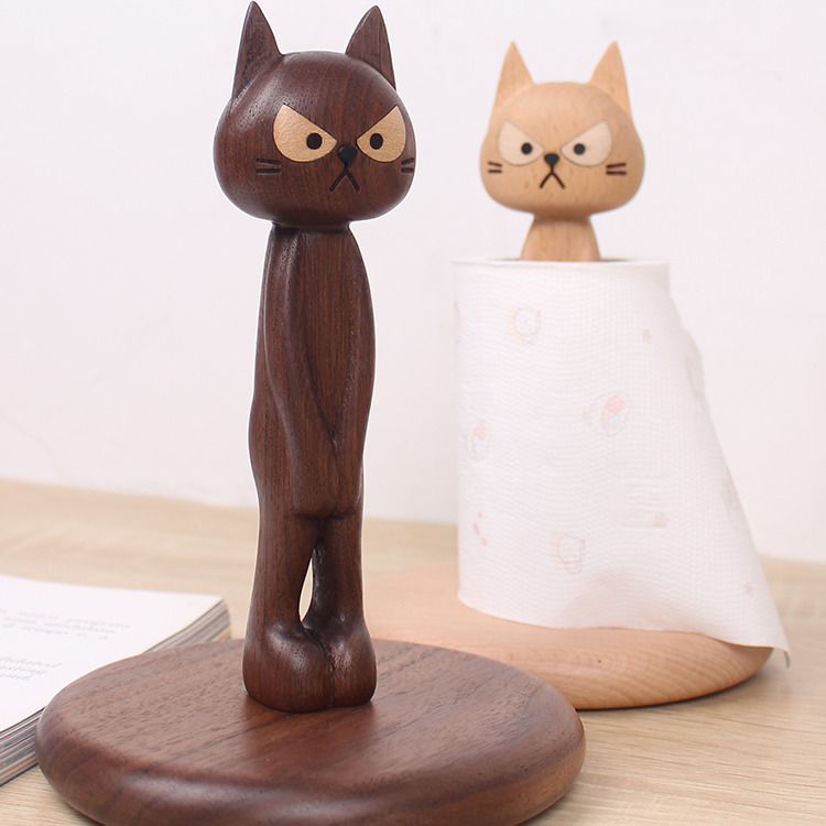 Whimsical-Wooden-Cat-Toilet-Paper-Holder