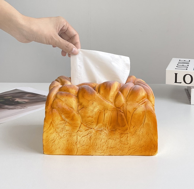 Fun Bread Tissue Box, Amazing Art