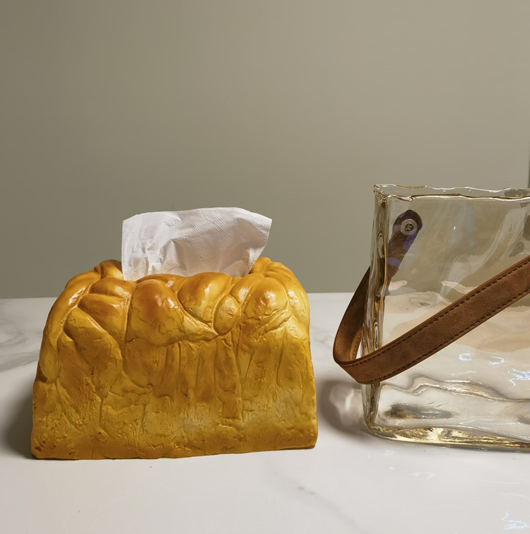 Fun Bread Tissue Box, Amazing Art