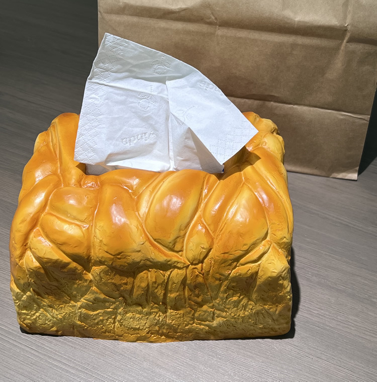 Fun Bread Tissue Box, Amazing Art