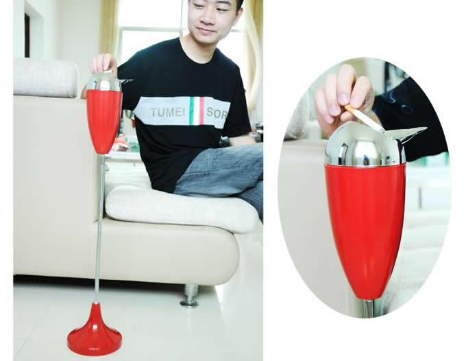 Adjustable  Floor Stand Ashtray