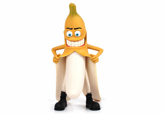  Banana Man model  Decorative
