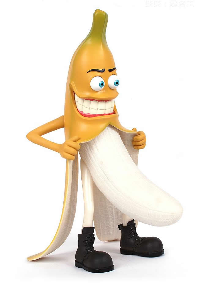 Banana Man model  Decorative