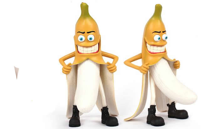  Banana Man model  Decorative