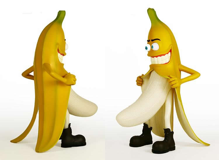  Banana Man model  Decorative