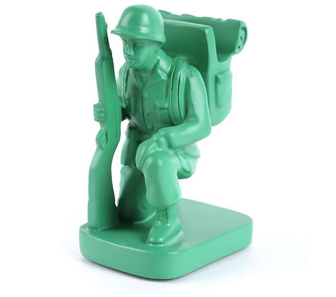  Cartoon Soldier  Eyeglass Holder 