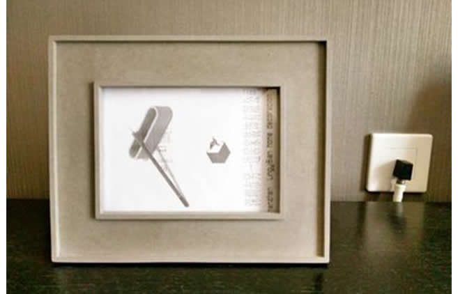 Concrete 5x7 inch Picture Frame  