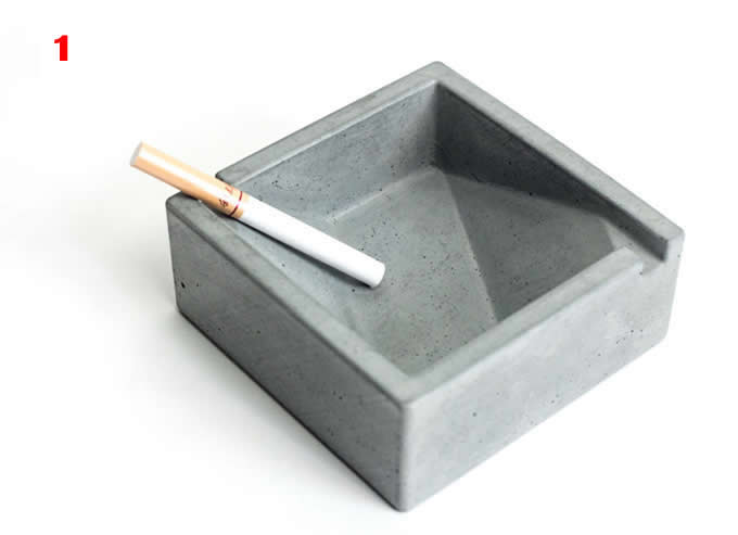 Concrete Cigar Cigarette Ashtray