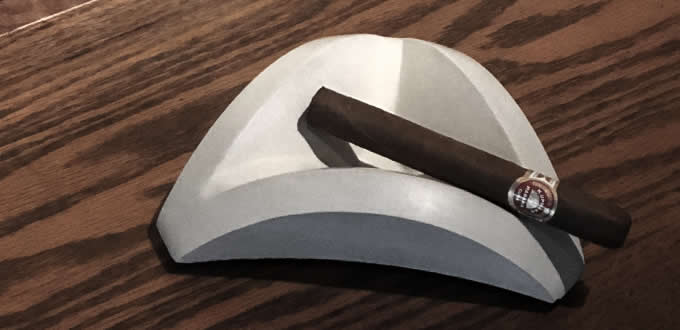  Concrete Triangle Cigar Cigarette Ashtray 