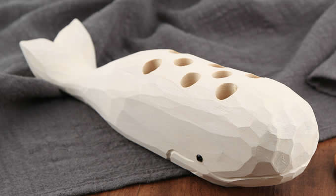  Cute Whale Pen Pencil Holder Desk Organizer