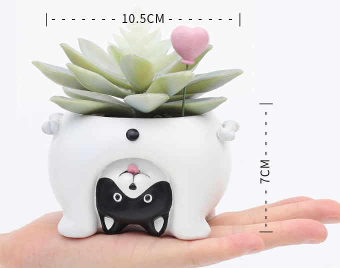  Cute Animal Flowerpot Animal Resin Succulent Planter 