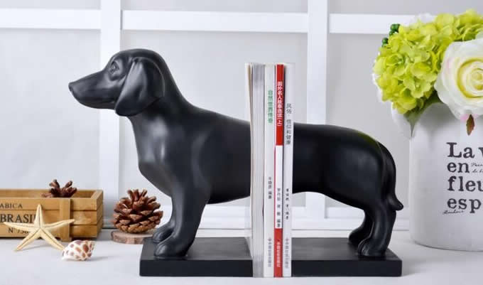 Dachshund Dog  Bookend