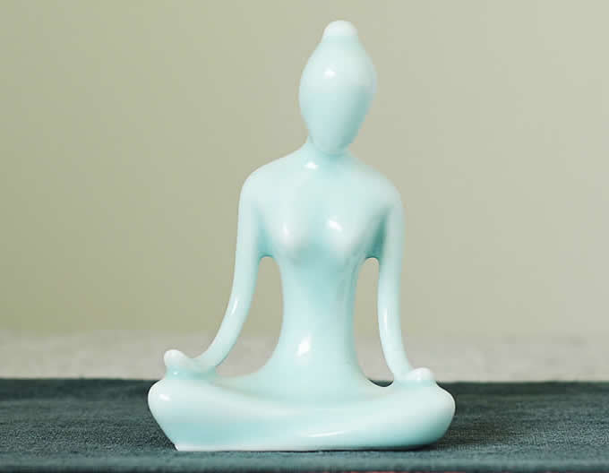  Decorative Yoga Poses Figurine  Sculpture