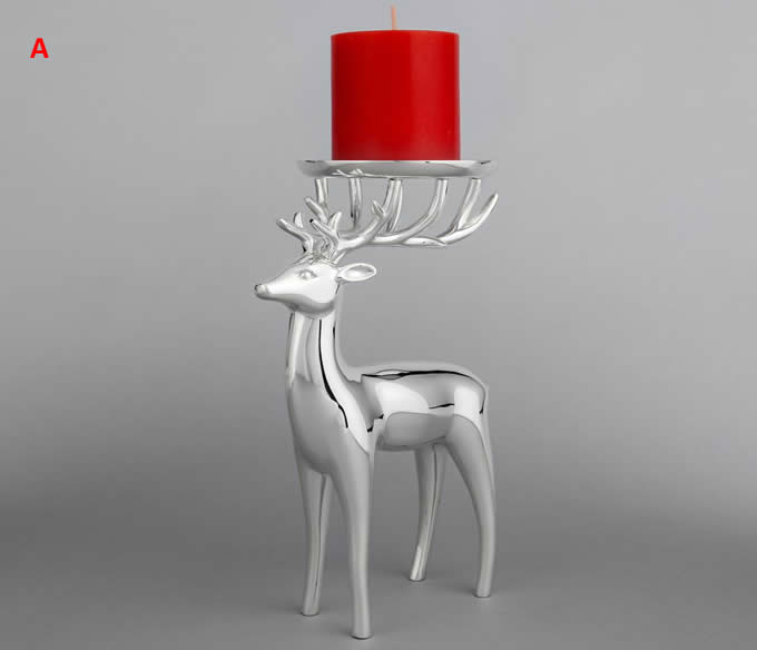 Deer Decorative Single Tealight Candle Holder