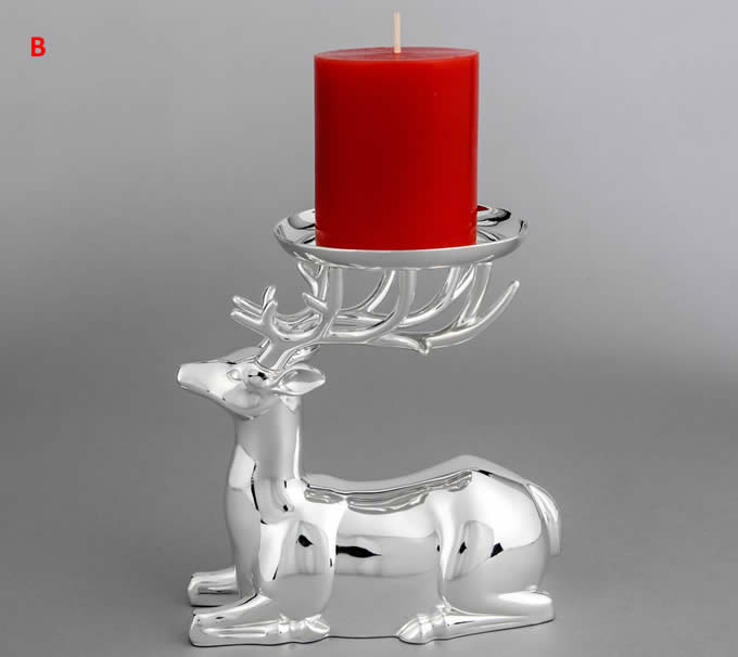 Deer Decorative Single Tealight Candle Holder