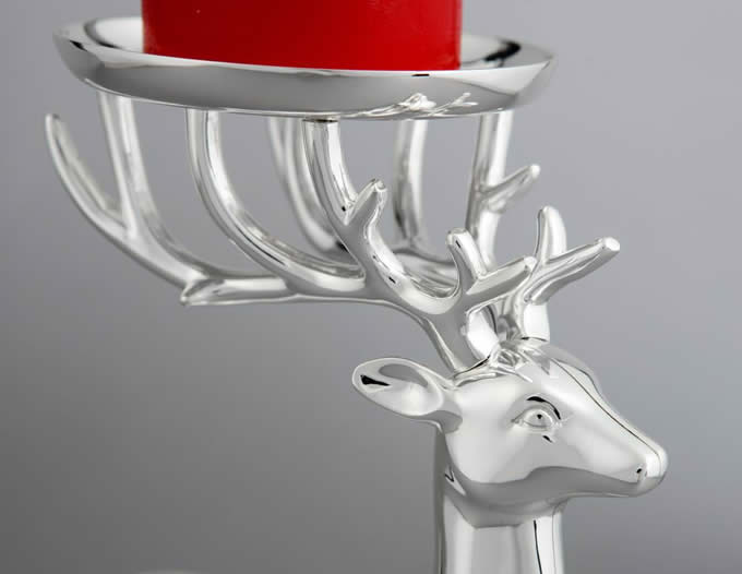 Deer Decorative Single Tealight Candle Holder