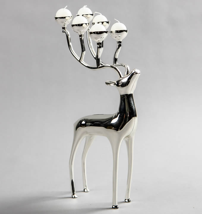    Deer Decorative Tealight Candle Holder 