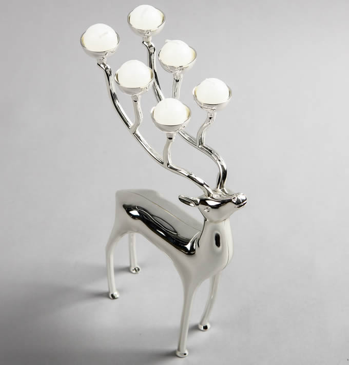    Deer Decorative Tealight Candle Holder 