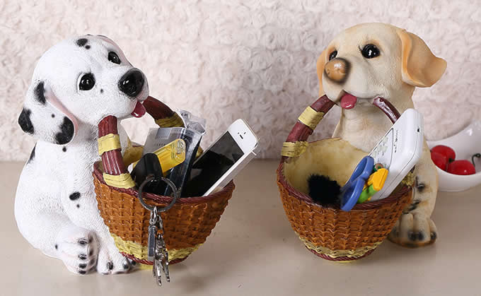   Dog Pen Pencil Holder Desk Organizer 