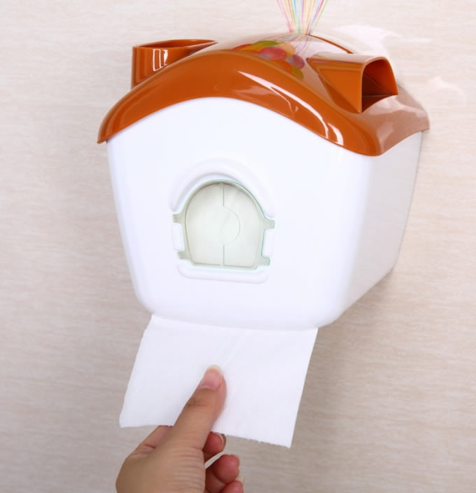  House Shaped Tissue Box, Cell Phone Holder