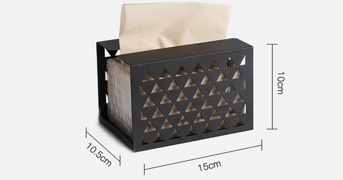  Iron Art Metal Tissue Box 