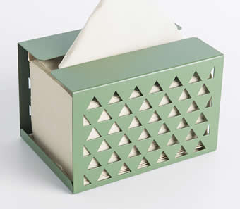  Iron Art Metal Tissue Box 