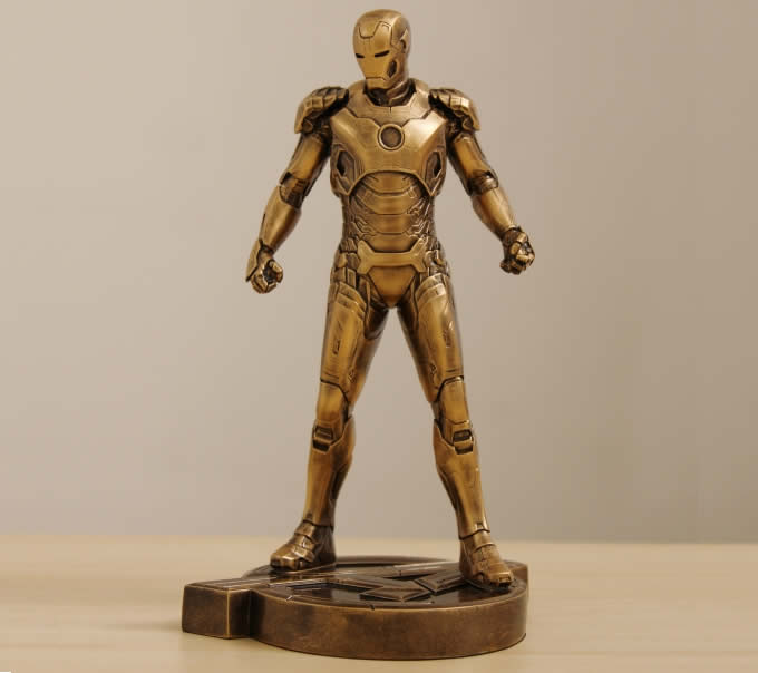  Iron Man MK43 Mark Simulation  Statue Model Kit