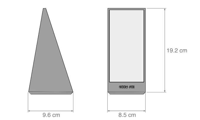  Modern Concrete  Frame Mirror