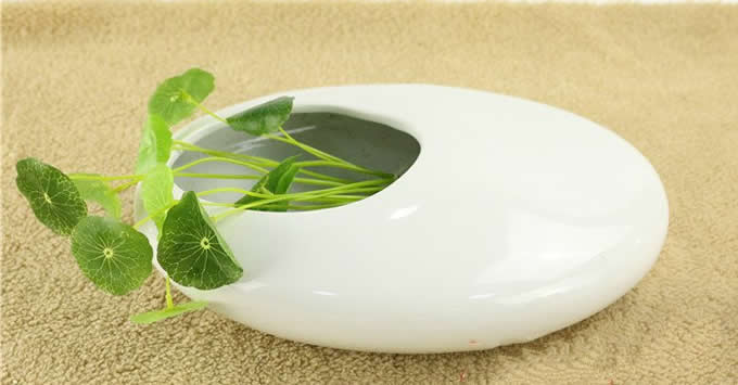 Pebble Modern Ceramic Vase 