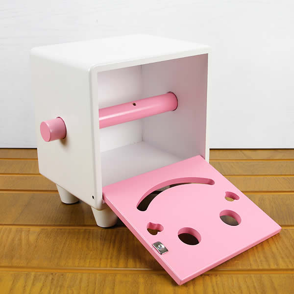 (Pink) Smiley Face Tissue Box