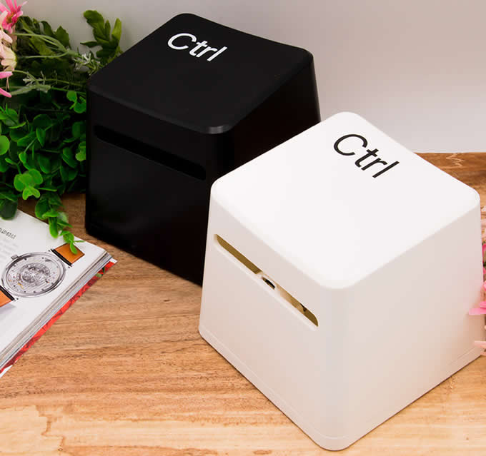 Power  Ctrl Del Keyboard Key Tissue Box 