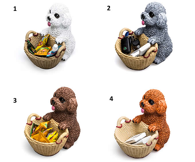   Resin Dog Carrying Basket Container 
