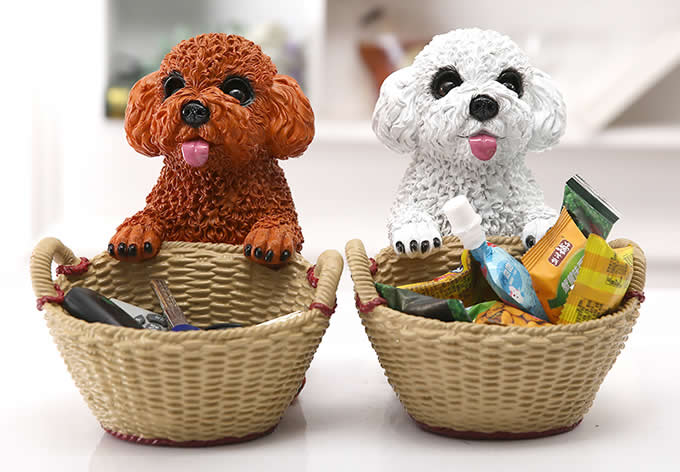   Resin Dog Carrying Basket Container 