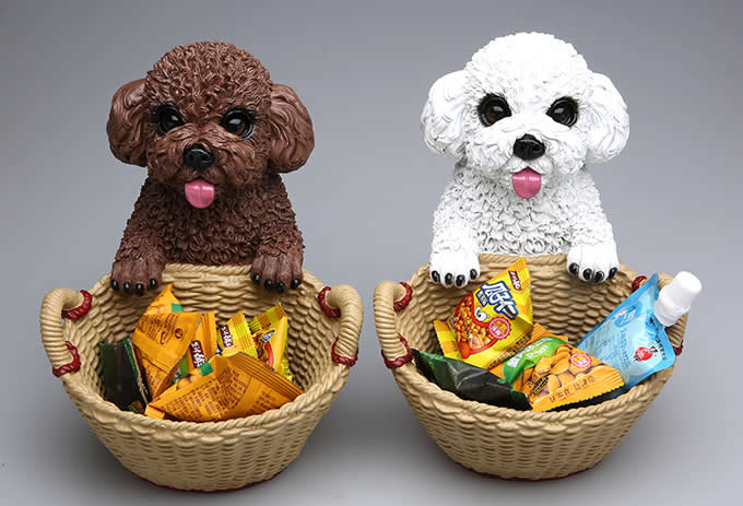   Resin Dog Carrying Basket Container 