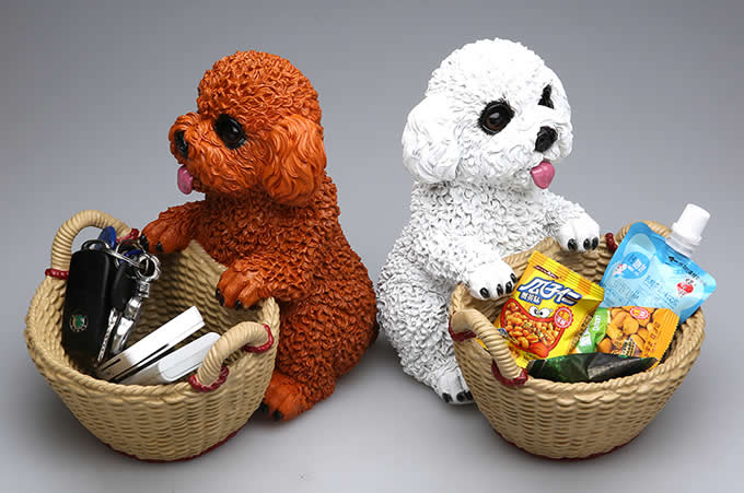   Resin Dog Carrying Basket Container 