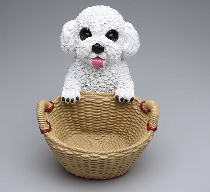   Resin Dog Carrying Basket Container 