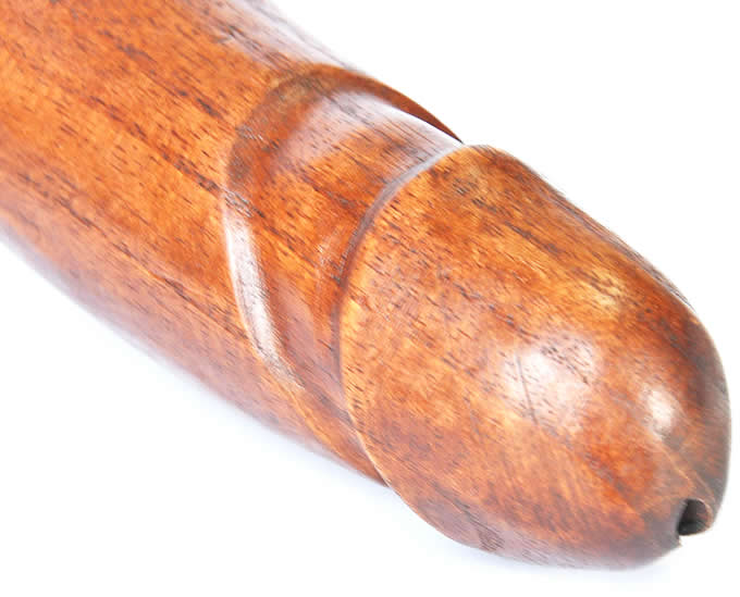   Wooden Penis Ashtray  