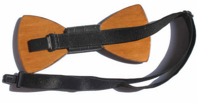  Adjustable Classic Wooden Bow Tie